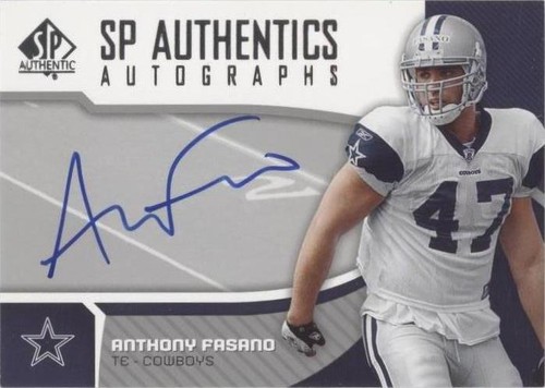 2006 SP Authentic Anthony Fasano #SP-AF