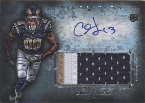 2012 Topps Inception Chris Givens #AJP-CGI