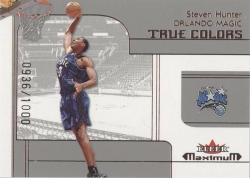 2001-02 Fleer Maximum - Steven Hunter #202