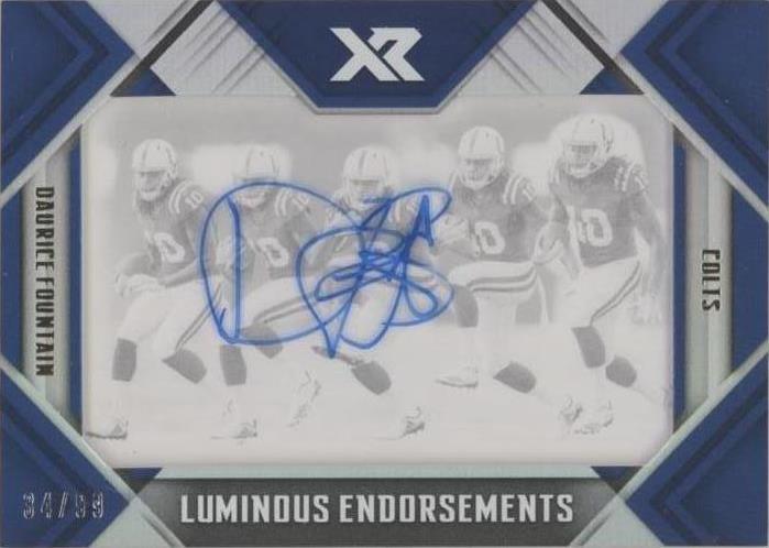 2018 Panini XR Daurice Fountain #LE-37
