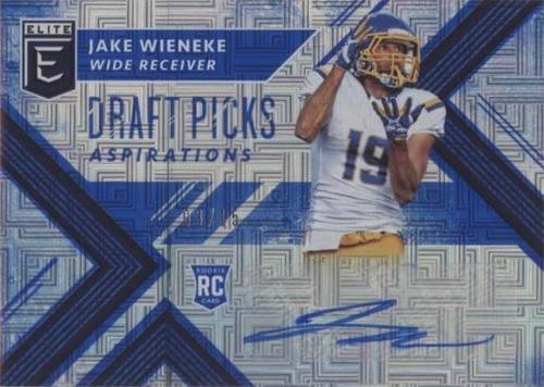 2018 Panini Elite Draft Picks Jake Wieneke #171