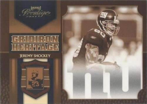 2007 Playoff Prestige Jeremy Shockey #GH-28