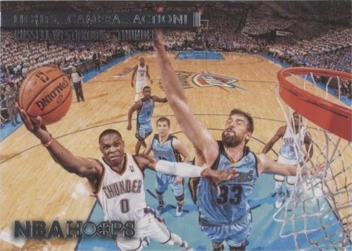 2014-15 NBA Hoops - Russell Westbrook #28