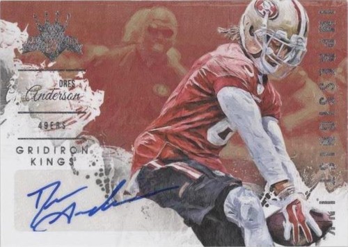 2015 Panini Gridiron Kings Dres Anderson #II-DA