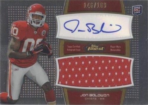 2011 Topps Finest Jonathan Baldwin #AJR-JB
