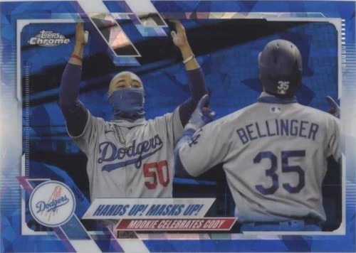 2021 Topps Chrome Sapphire Edition - Cody Bellinger Mookie Betts #303