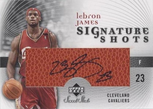 2005-06 Upper Deck Sweet Shot - LeBron James #SS-LJ