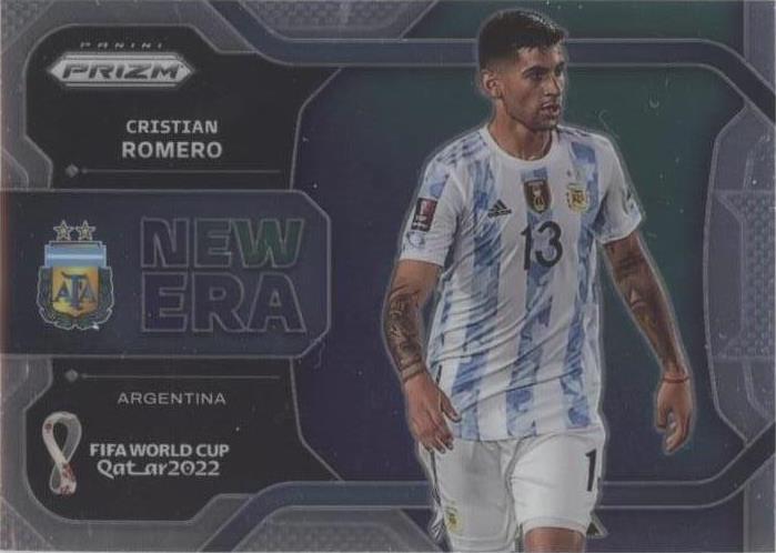 2022 Panini Prizm World Cup Qatar Cristian Romero #5