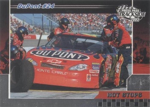 2002 Press Pass Trackside - Jeff Gordon #72