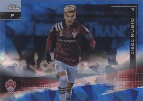 2021 Topps Chrome MLS Sapphire Edition Diego Rubio #3