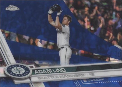 2017 Topps Chrome Sapphire Edition - Adam Lind #328