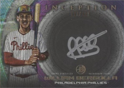 2022 Bowman Inception - William Bergolla #ISS-WB