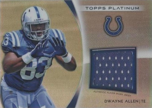 2012 Topps Platinum Dwayne Allen #PRR-DA