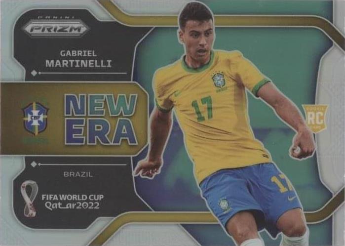 2022 Panini Prizm World Cup Qatar Gabriel Martinelli #19