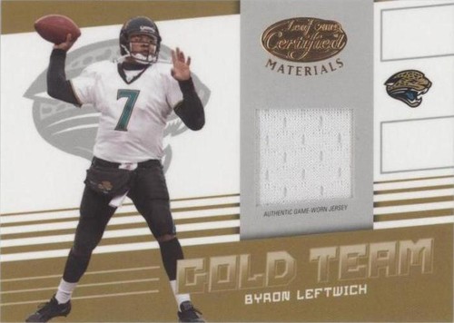 2004 Leaf Certified Materials Byron Leftwich #GT-4