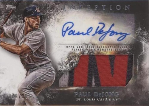 2018 Topps Inception - Paul DeJong #IAP-PD