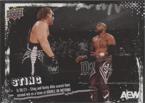 2024 Upper Deck Aew the Icon Sting Weekly - Sting #3
