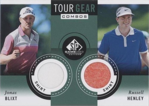 2014 SP Game Used Edition - Jonas Blixt Russell Henley #TG2HB