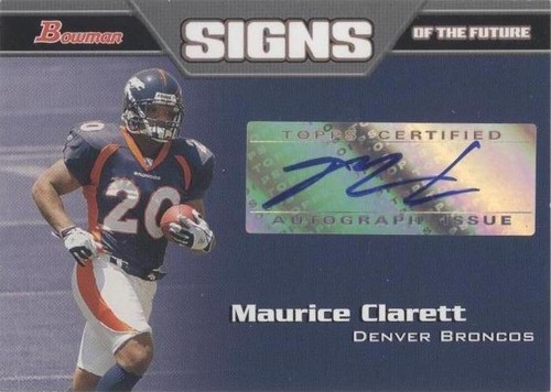 2005 Bowman Maurice Clarett #SF-MCL