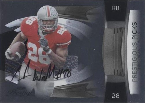 2009 Playoff Prestige Chris Wells #12