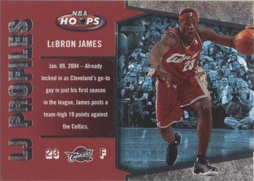 2005-06 NBA Hoops - LeBron James #LBJ-21