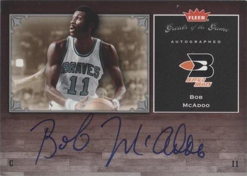 2005-06 Fleer Greats of the Game - Bob McAdoo #GG-BM