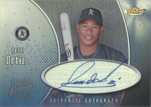 2001 Topps Finest - Jose Ortiz #FA-JO