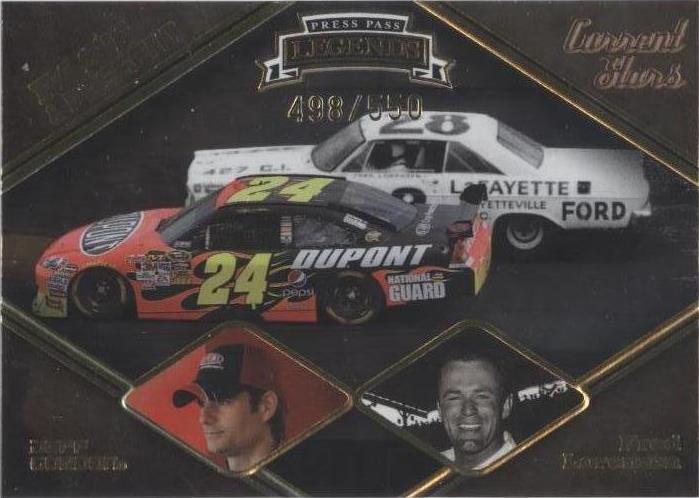 2009 Press Pass Legends - Fred Lorenzen Jeff Gordon #PP 5