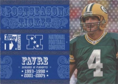 2007 Topps TX Exclusive Brett Favre #PS-BF