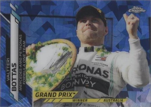2020 Topps Chrome Sapphire Edition Formula 1 - Valtteri Bottas #133
