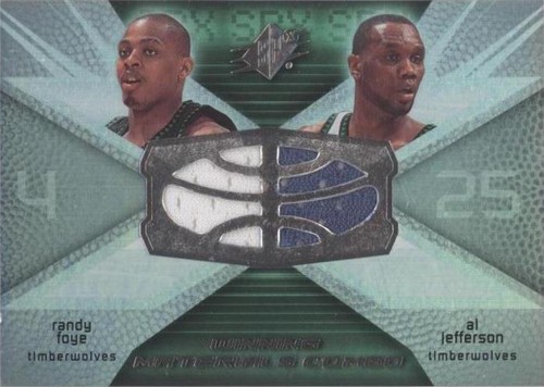 2008-09 SPx - Randy Foye/Al Jefferson #WMC-JF