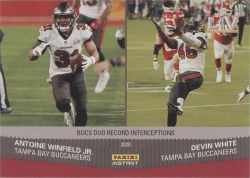 2020 Panini Instant NFL Antoine Winfield Jr. Devin White #33
