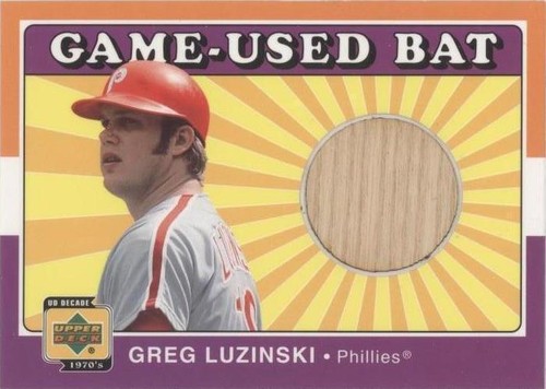 2001 Upper Deck Decade 1970's - Greg Luzinski #B-GL