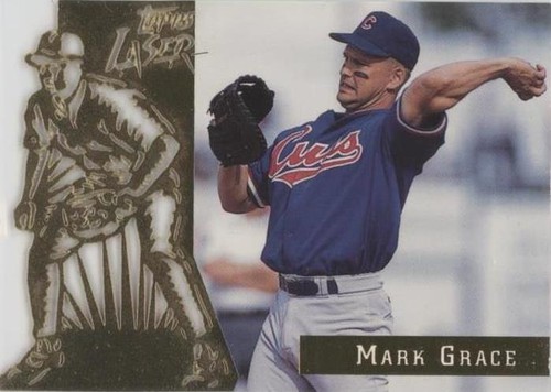 1996 Topps Laser - Mark Grace #23