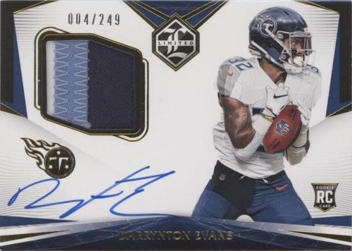 2020 Panini Limited Darrynton Evans #132