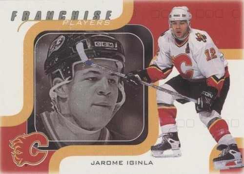 2002-03 In the Game Be A Player Memorabilia - Jarome Iginla #205