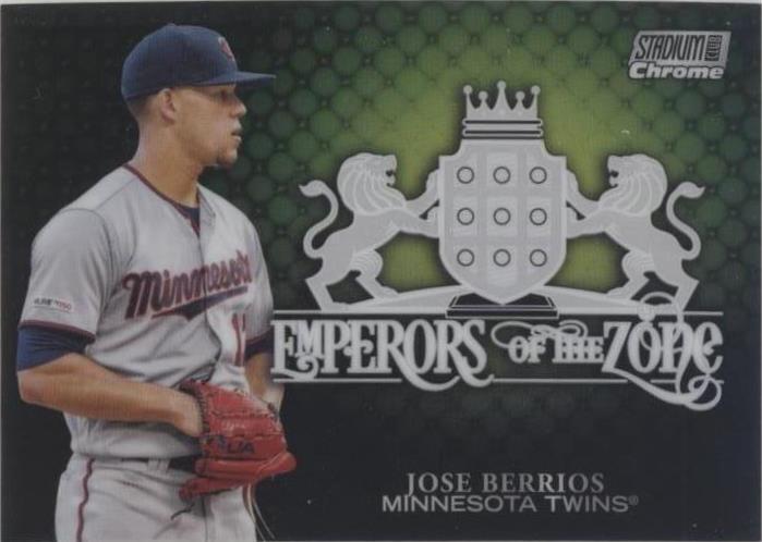 2020 Topps Stadium Club Chrome - José Berríos #EOZ-24