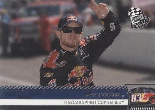 2009 Press Pass - Brian Vickers #154