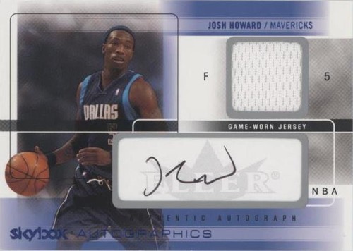 2004-05 Skybox Autographics - Josh Howard #AG-JH