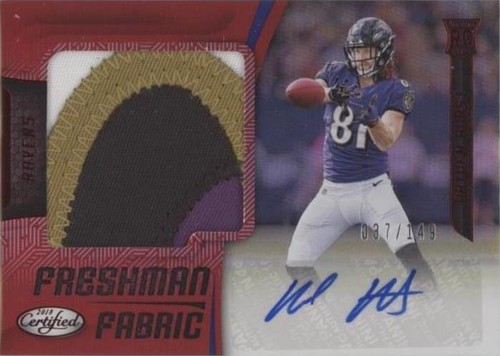 2018 Panini Certified Hayden Hurst #220