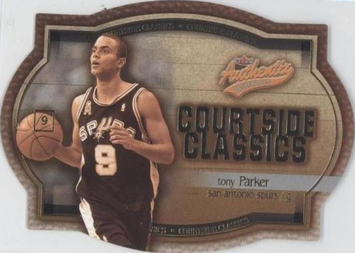 2002-03 Fleer Authentix - Tony Parker #4 CC