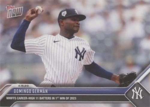 2023 Topps Now - Domingo German #125