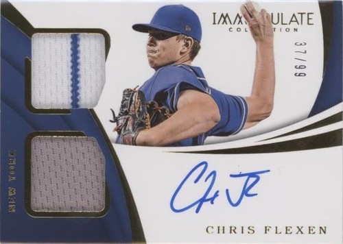 2018 Panini Immaculate Collection - Chris Flexen #RDM-CF
