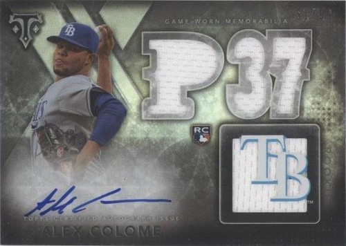 2015 Topps Triple Threads - Alex Colomé #168