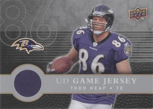 2008 Upper Deck First Edition Todd Heap #FGJ-TH