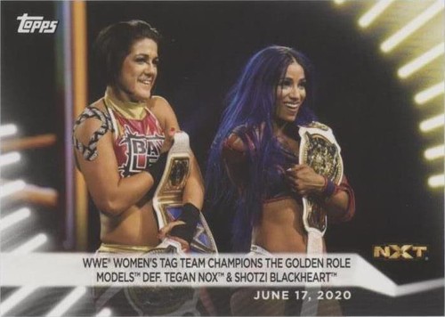 2021 Topps WWE Women's Division - Bayley Sasha Banks #29
