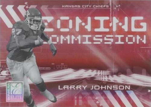 2006 Donruss Elite Larry Johnson #ZC-35