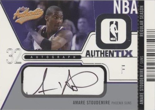 2003-04 Fleer Authentix - Amar'e Stoudemire #AA-AS