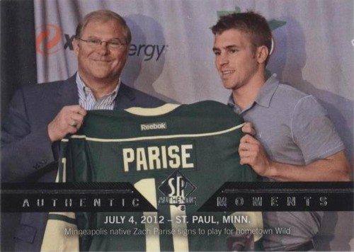 2013-14 SP Authentic - Zach Parise #175