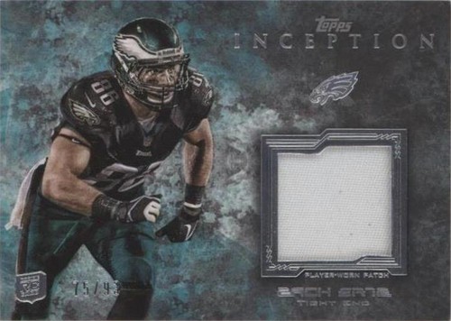 2013 Topps Inception Zach Ertz #RP-ZE